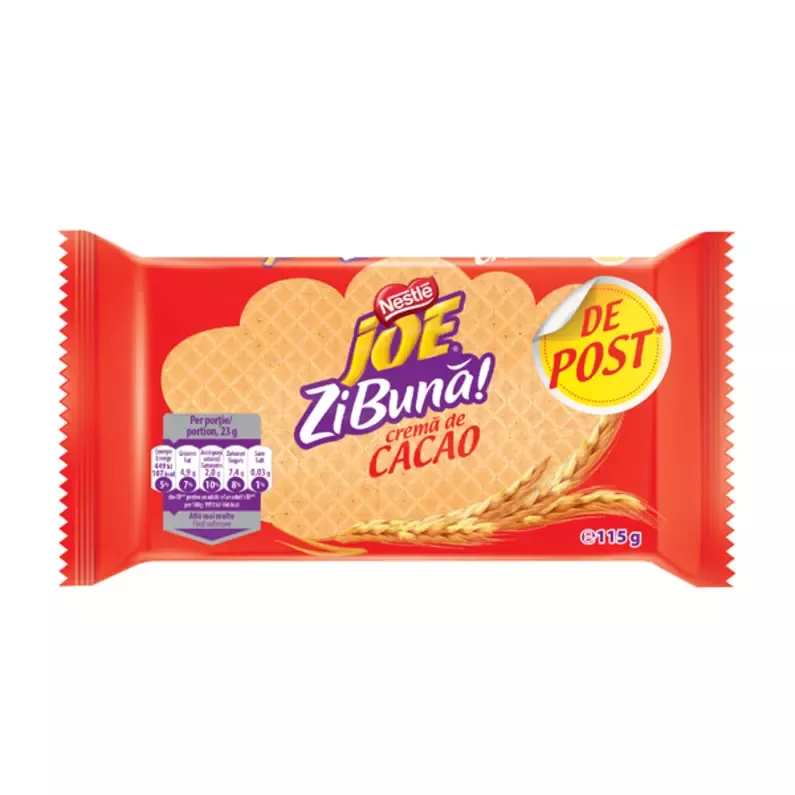 JOE ZI BUNĂ Cacao de post 115g | Nestlé România